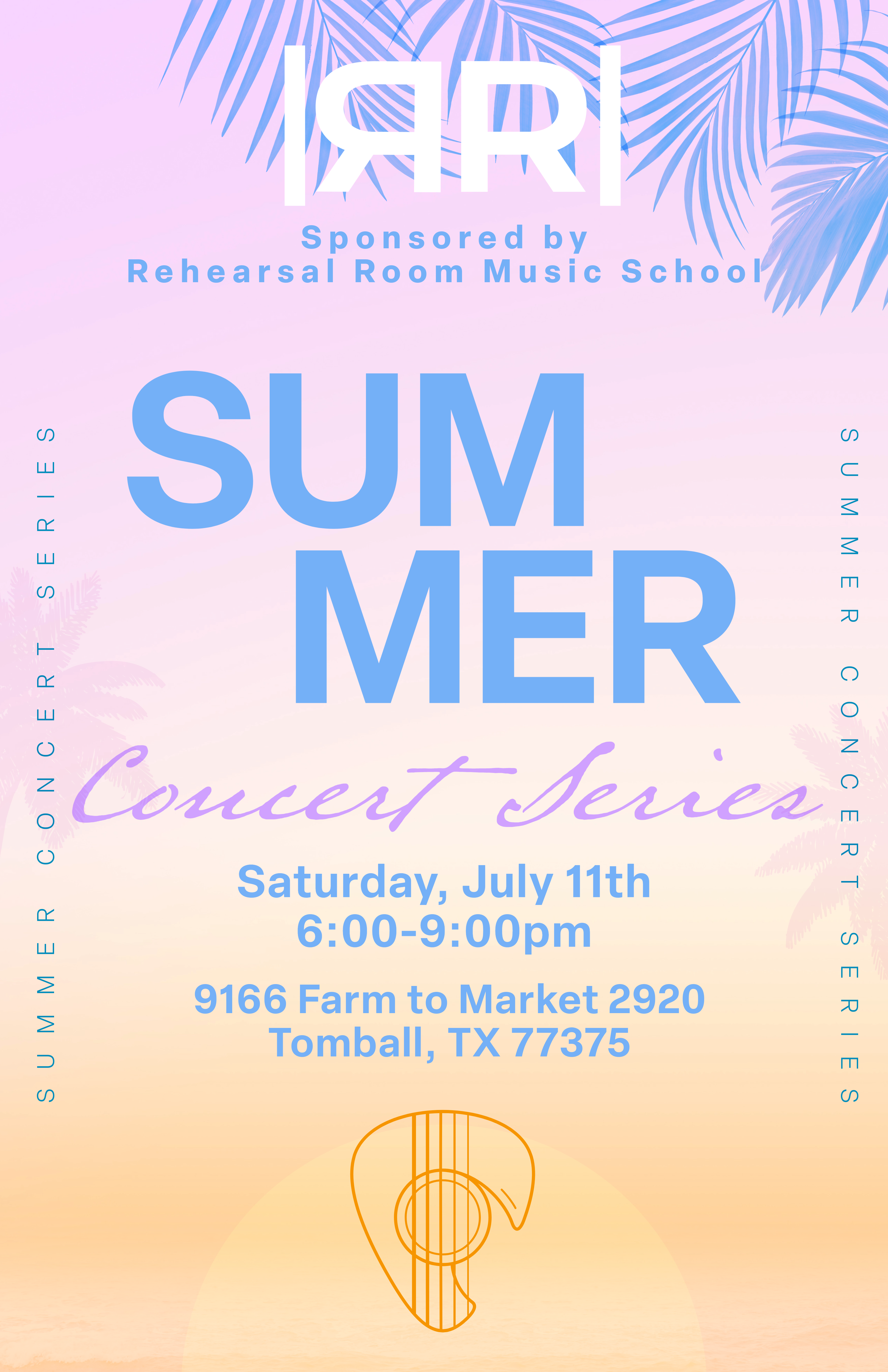 Rehearsal Room Concert Series -  Youth (July 11th) SUMMER 2026