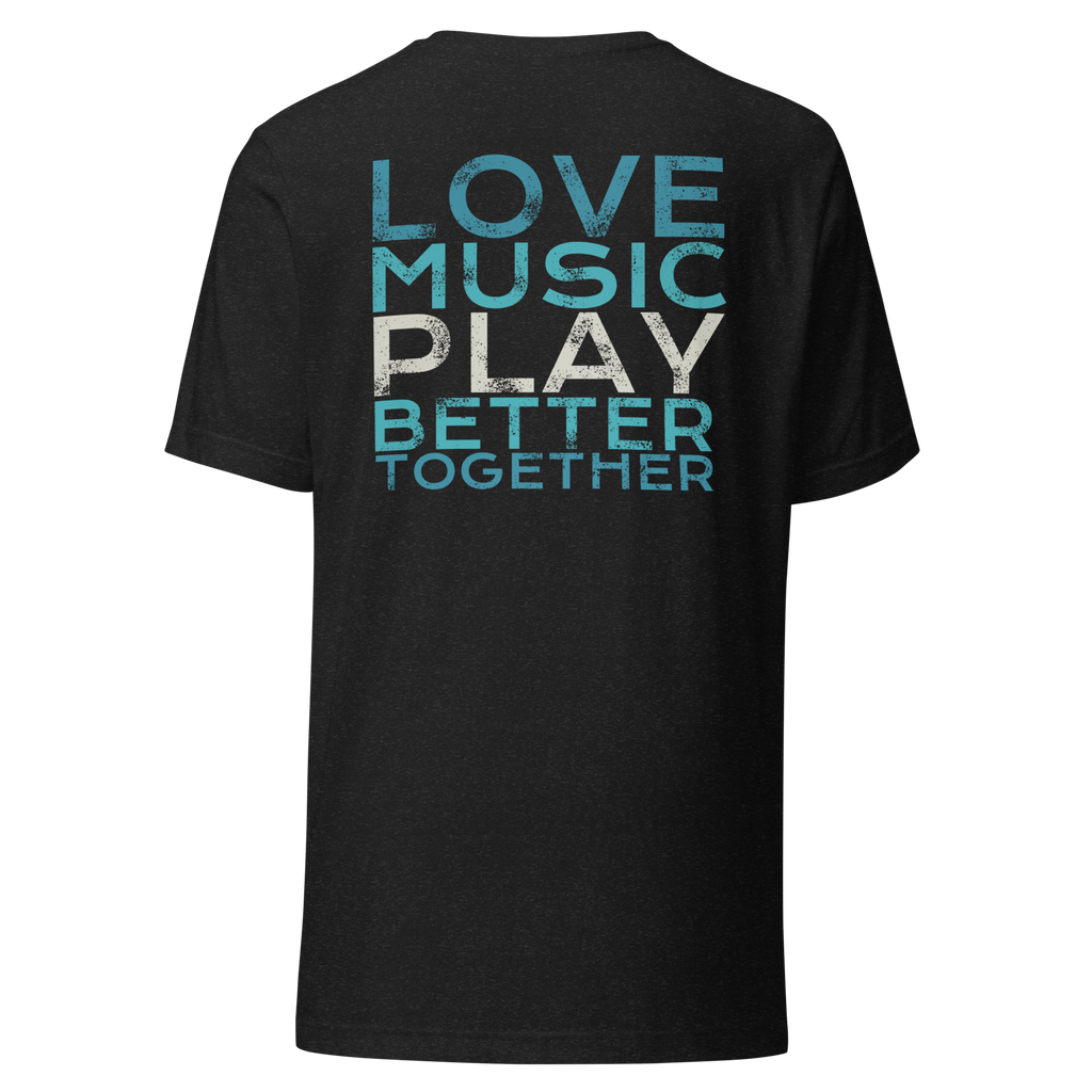 Love Music - Blue Short Sleeve