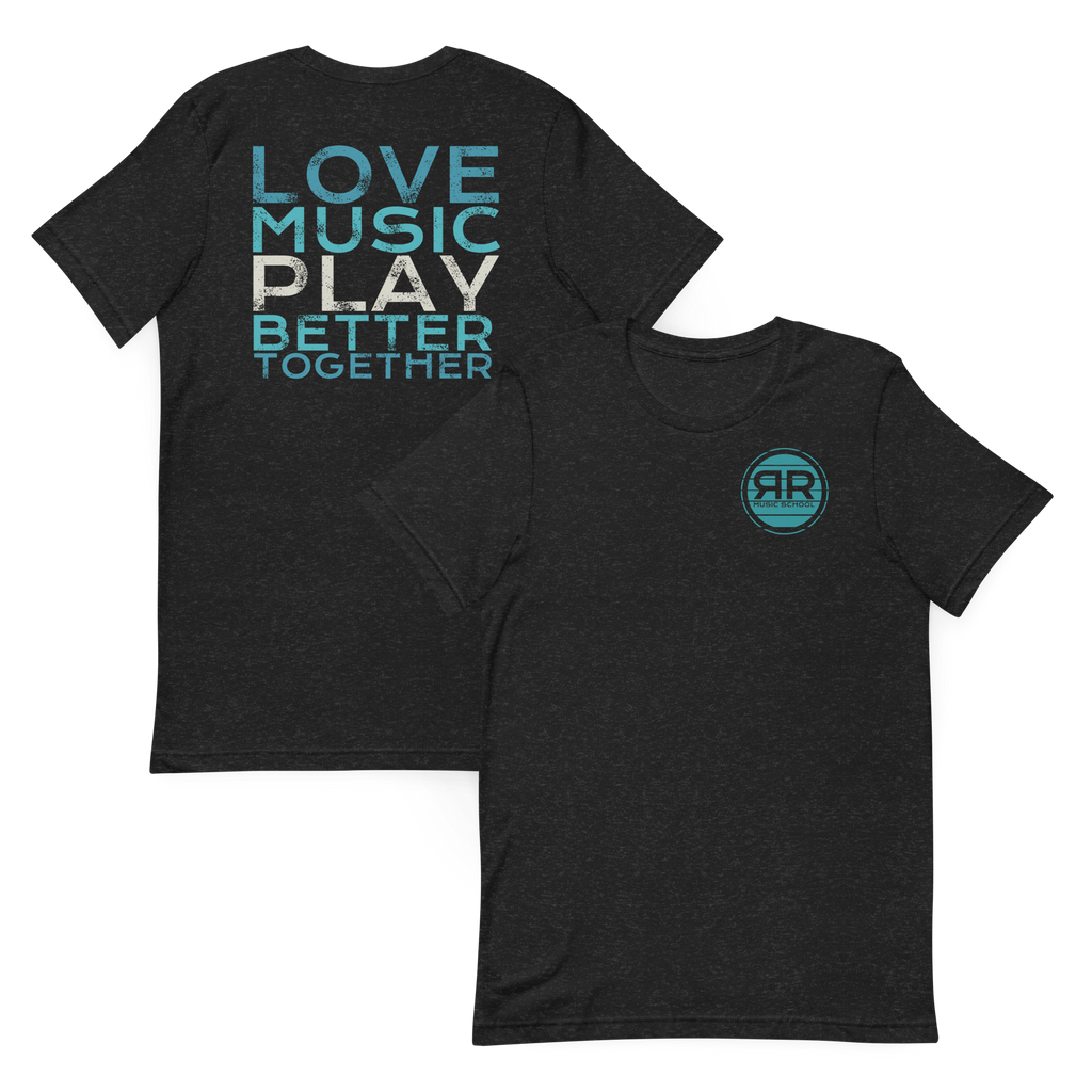 Love Music - Blue Short Sleeve